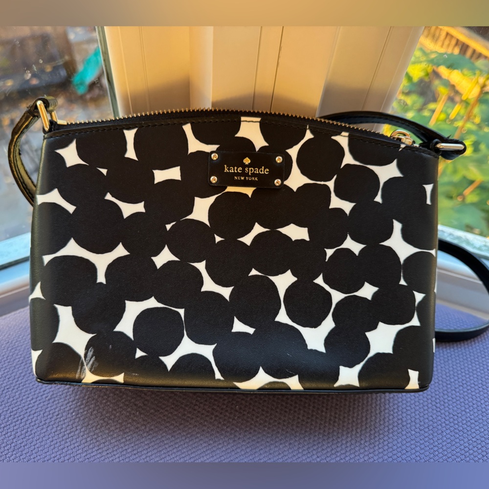 Kate Spade Millie Grove Street Splodge Dot crossbody bag